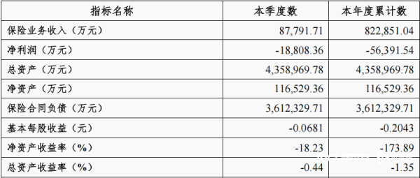 驰盈策略 去年净亏损超5亿元 战略调整能否推动横琴人寿扭亏为盈？