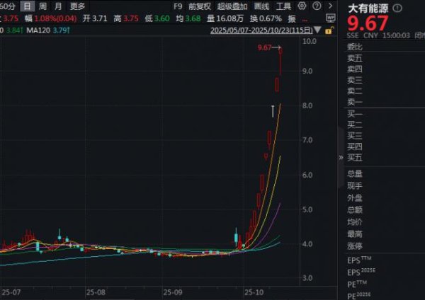 股神配资 10天9板、月涨138%！千万融资资金缘何爆炒大有能源？